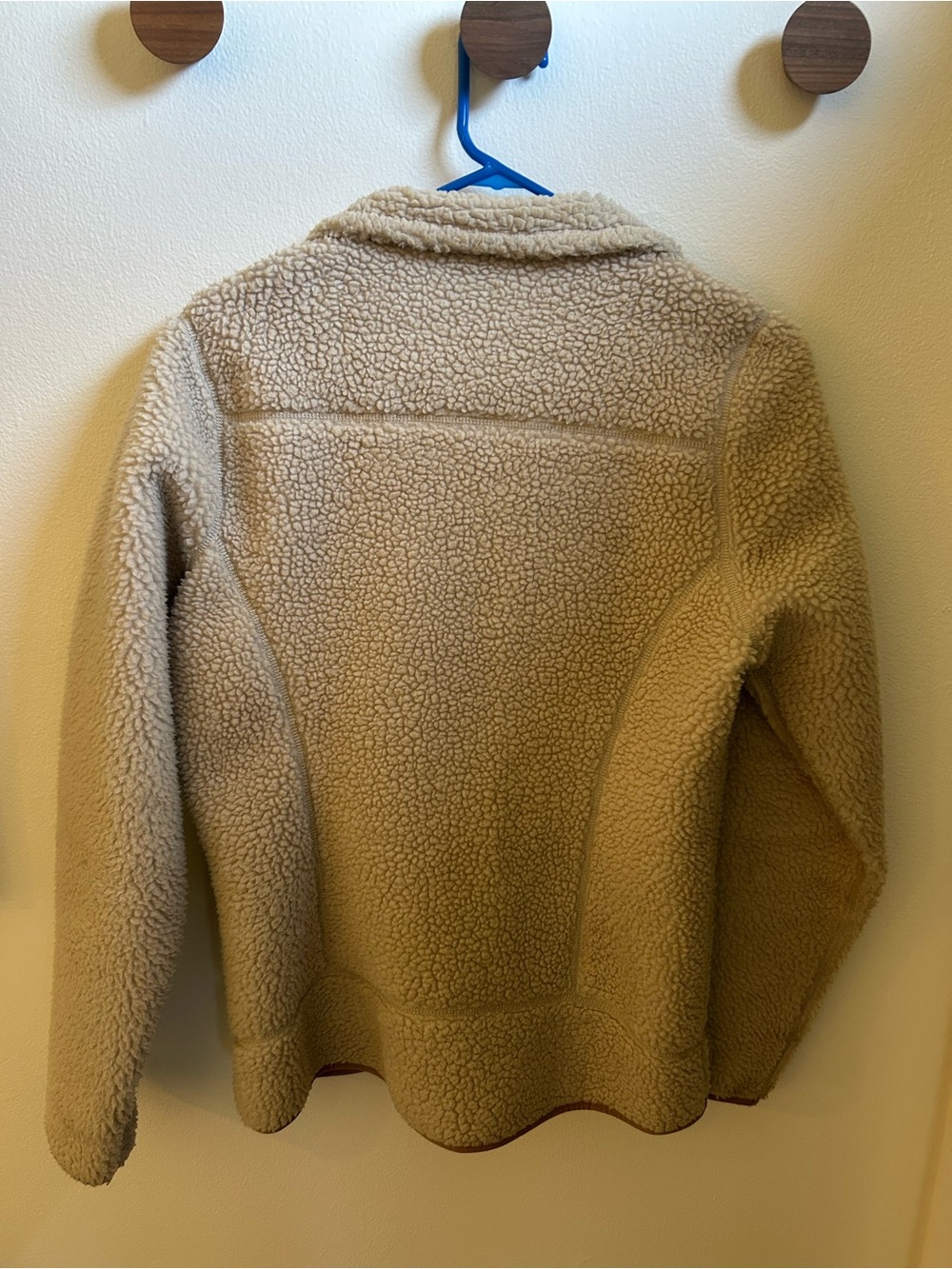 Patagonia Cream Sherpa Zip Jacket - Picture 3 of 3